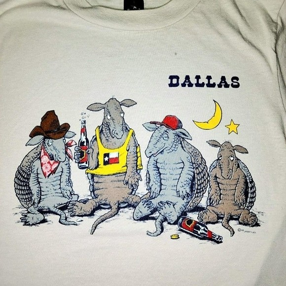 Vintage 80s Dallas tee - Picture 2 of 3